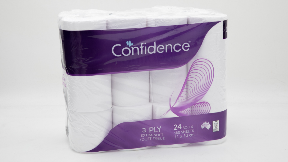 Aldi Confidence toilet paper 