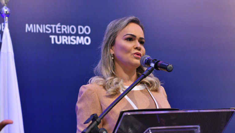 La nueva ministra de Turismo, Daniela Carneiro