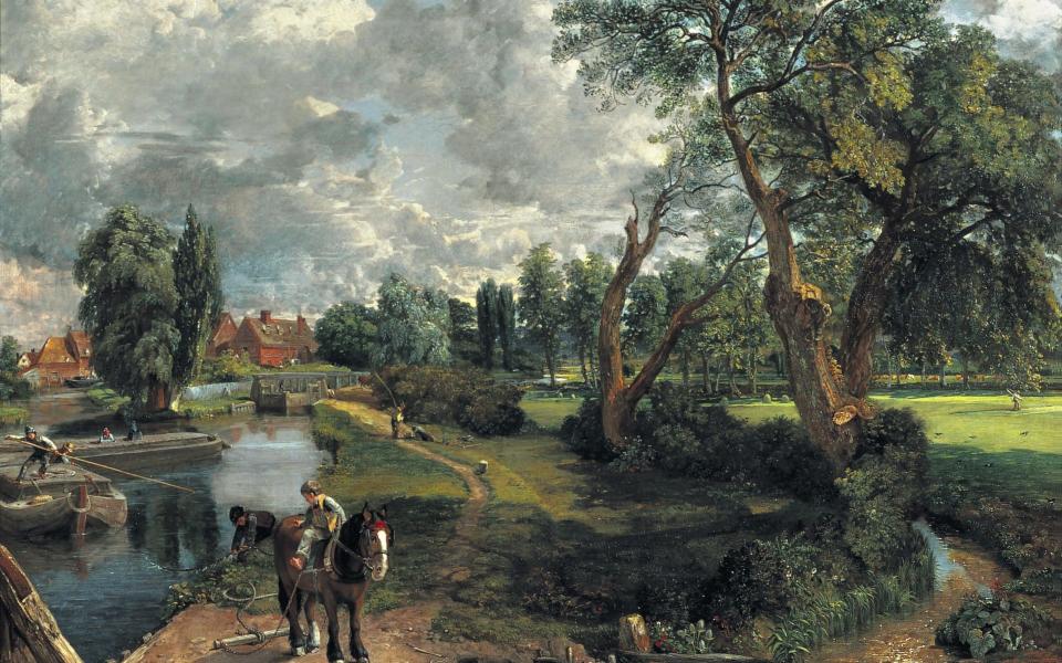 Flatford Mill, by Constable, owned by the painter's father - Tate Britain