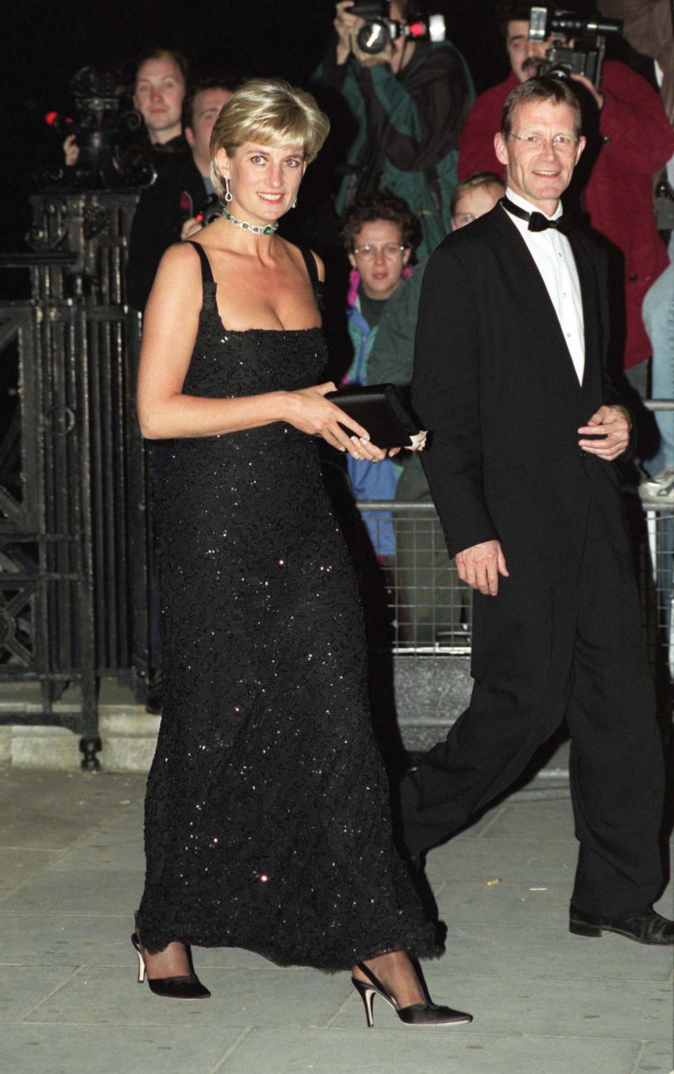 Princess Diana in Jacques Azagury