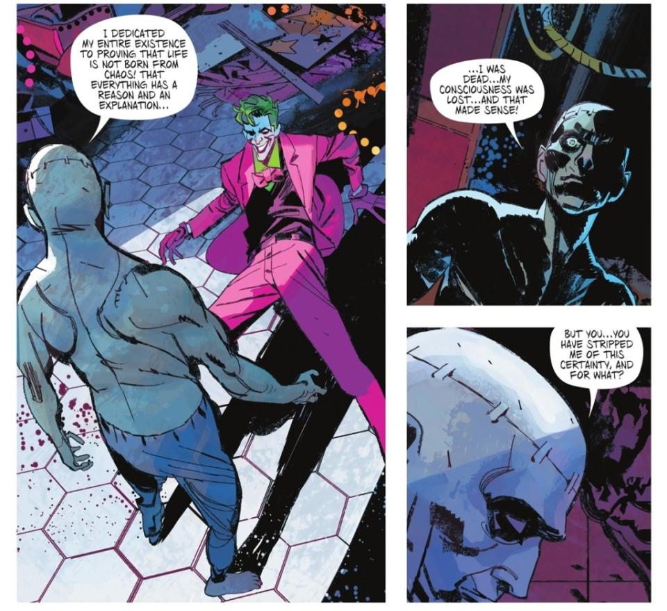 Killex and the Joker in Batman Dylan Dog 3