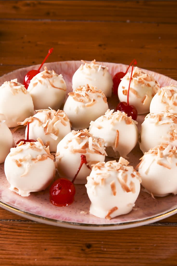 Piña Colada Truffles