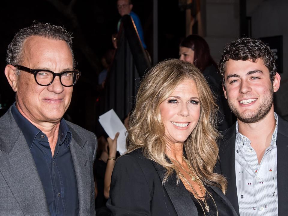 tom hanks rita wilson truman hanks