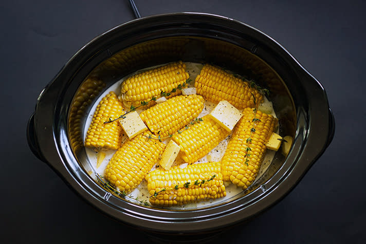 Slow Cooker Corn on the Cob