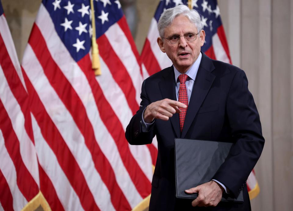 Attorney General Merrick Garland says on June 16, 2021, that immigration judges should no longer follow the rules that made it difficult for immigrants who faced domestic or gang violence to win asylum.