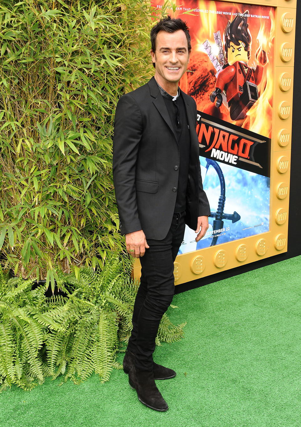 Theroux attends the premiere of <em>The LEGO Ninjago Movie</em>, September 2017, in Westwood, Calif. (Photo: Getty Images)