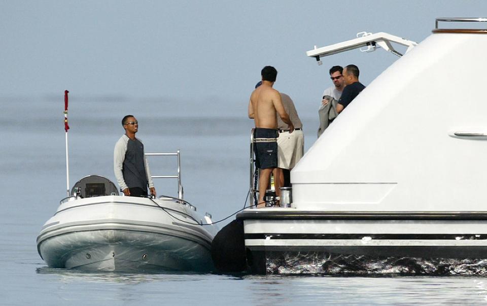 Tiger Woods privacy yacht