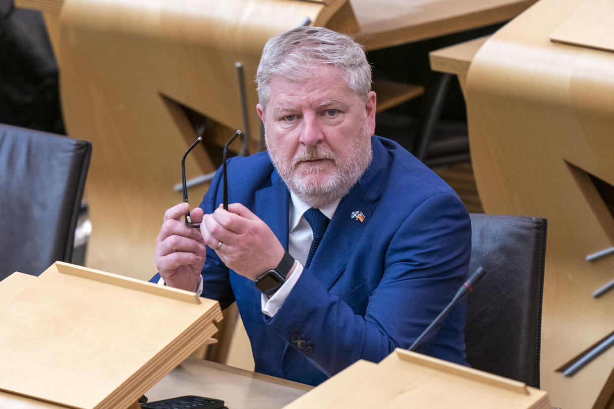 Angus Robertson said it was difficult to identify how a review of fire safety in historic Grade A listed buildings could be funded (Jane Barlow/PA)