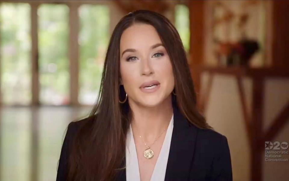 Ashley Biden addresses the virtual Democratic National Convention in August - Getty Images