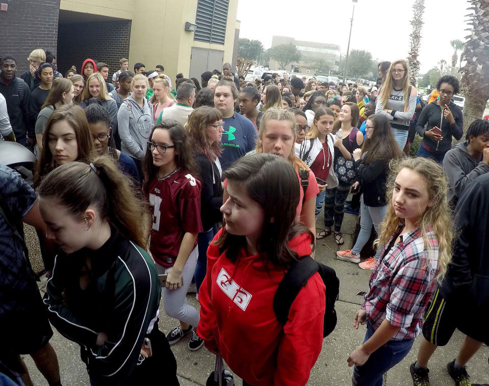 High school students across the U.S. protest gun violence