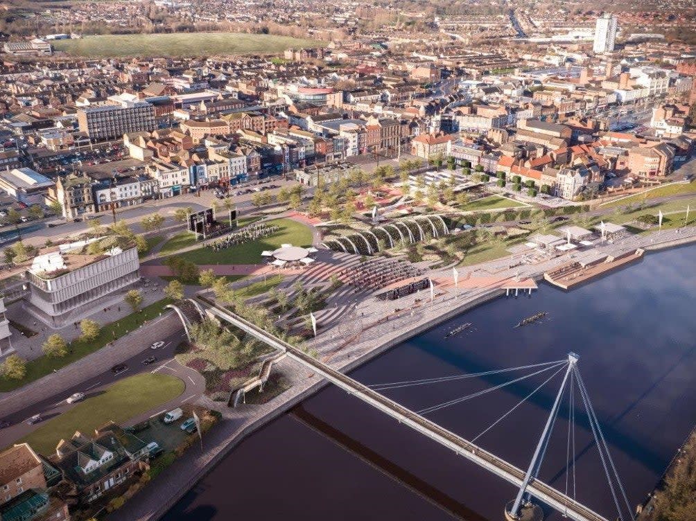 Transformed: how Stockton’s new town centre could look (Stockton Council)