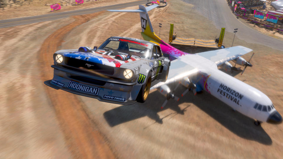 Screenshot of the 1965 Hoonigan Ford Mustang 