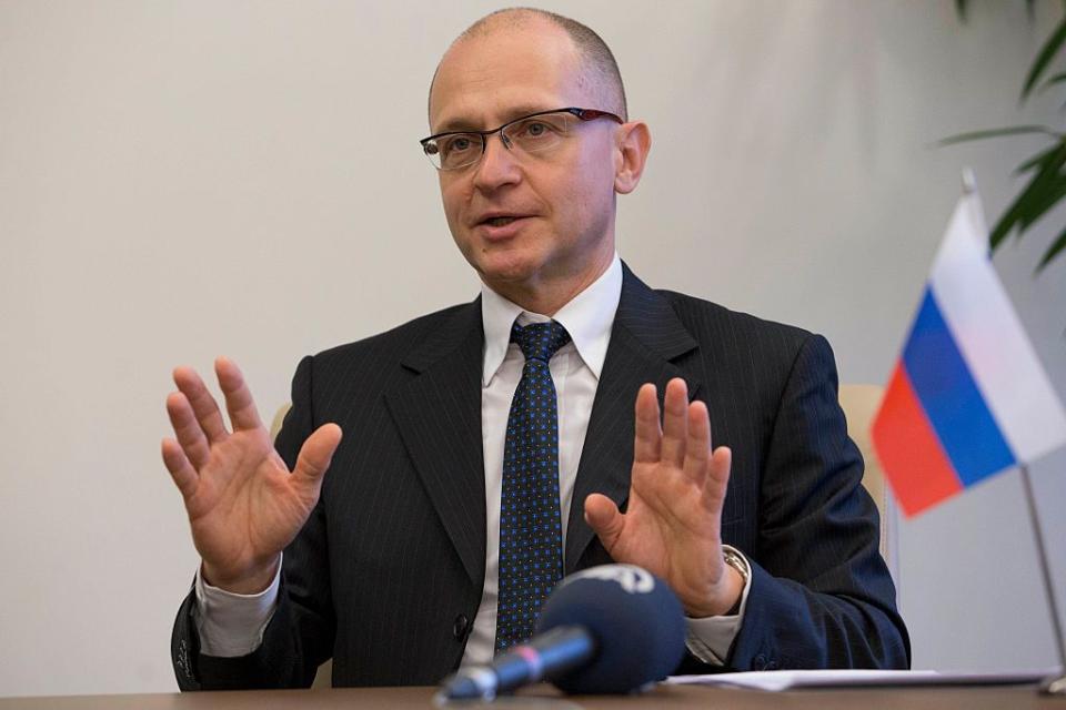 First Deputy Chief of Staff of the Russian Presidential Administration Sergei Kiriyenko in Moscow, Russia, on Nov. 28, 2014. (Nikita Shvetsov/Anadolu Agency/Getty Images)