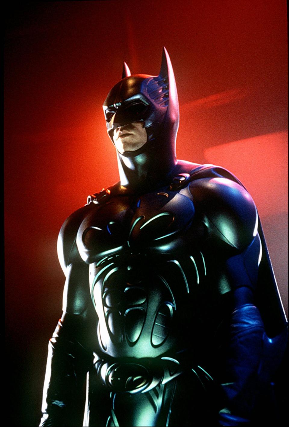 Val Kilmer definitely had the right chin for the Caped Crusader of "Batman Forever."