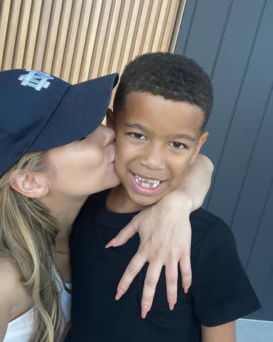 <p>Allison Holker/Instagram</p> Allison Holker Boss and son, Maddox.