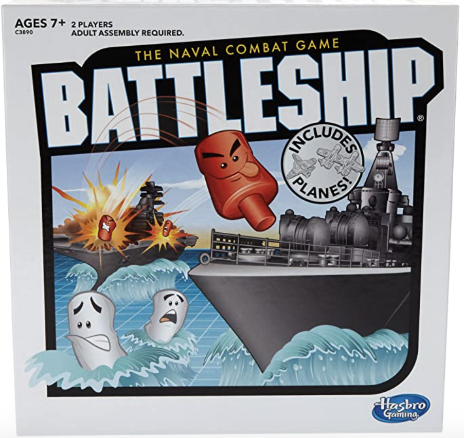 Battleship With Planes Strategy Board Game. PHOTO: Amazon