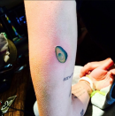<p>Miley loves avocados so much, that she actually <a href="https://www.popsugar.com/latina/Miley-Cyrus-Avocado-Tattoo-37899395" rel="nofollow noopener" target="_blank" data-ylk="slk:got one permanently inked;elm:context_link;itc:0;sec:content-canvas" class="link ">got one permanently inked</a> on her arm — it's green and everything! She got this one done around the Fourth of July back in 2015, by her friend Lauren Winzer.</p>