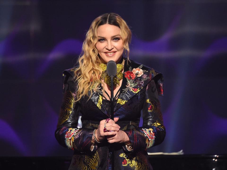 Madonna is currently performing on her ‘Celebration’ tour (Getty)