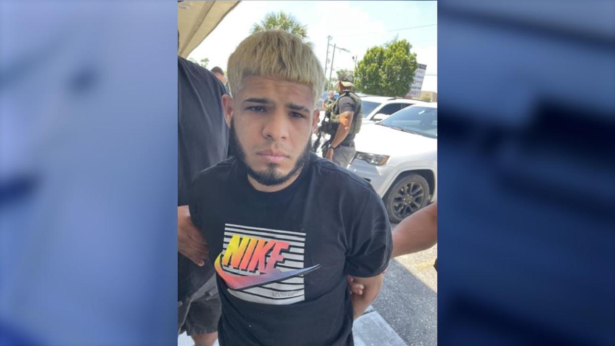 <div>Jordanish Torres-Garcia was arrested on a warrant from a weapons-related crime in Puerto Rico. (Photo: Seminole County Sheriff's Office)</div>