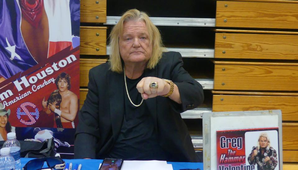 Greg "The Hammer" Valentine will be at South Milwaukee's Crusherfest this year.