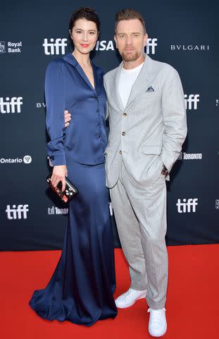 <p>Araya Doheny/Getty </p> Mary Elizabeth Winstead and Ewan McGregor attend the "Raymond & Ray" Premiere during the 2022 Toronto International Film Festival