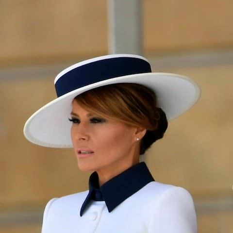 Melania Trump - Credit: Toby Melville&nbsp;/Reuters Pool