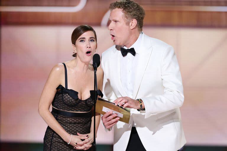 Kristen Wiig y Will Ferrell, los más divertidos de la ceremonia