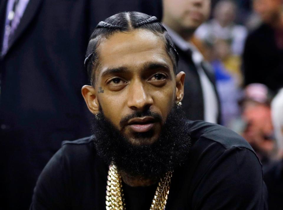 Nipsey Hussle (Copyright 2019 The Associated Press. All rights reserved.)