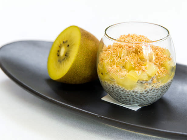 Gold Kiwifruit Chia Pudding