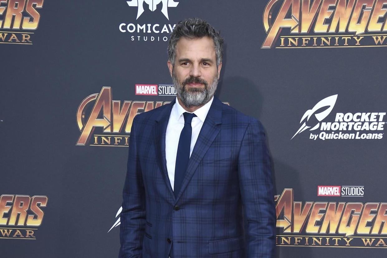 Mark Ruffalo arrives at the world premiere of "Avengers: Infinity War" (filephoto): Invision