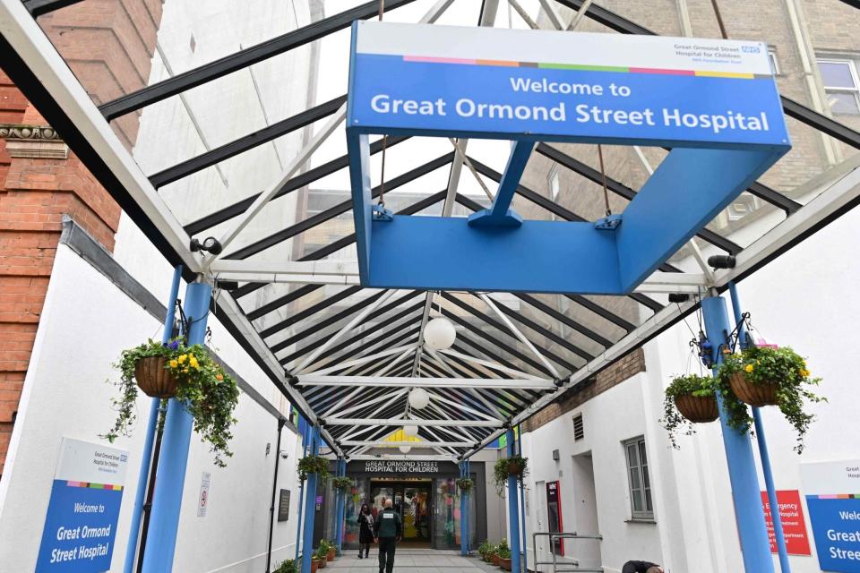 <p>Great Ormond Street Hospital</p> (AFP via Getty Images)