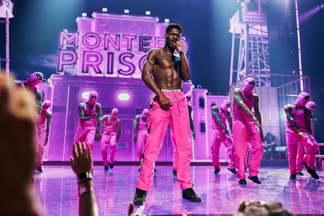 Lil Nas X Just Recreated the "Industry Baby" Music Video on the VMAs Stage