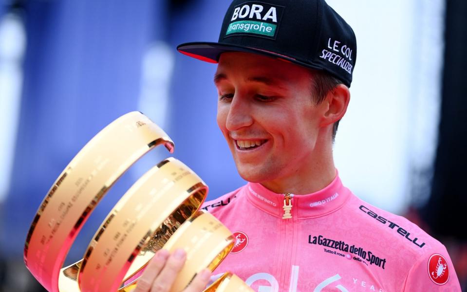 Jai Hindley enters history books as Australia's first Giro d'Italia winner - GETTY IMAGES