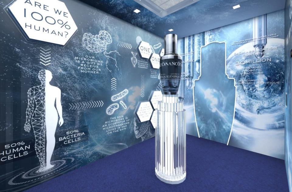 Lancôme Advanced Génifique Discovery Tunnel (PHOTO: Lancôme Singapore)