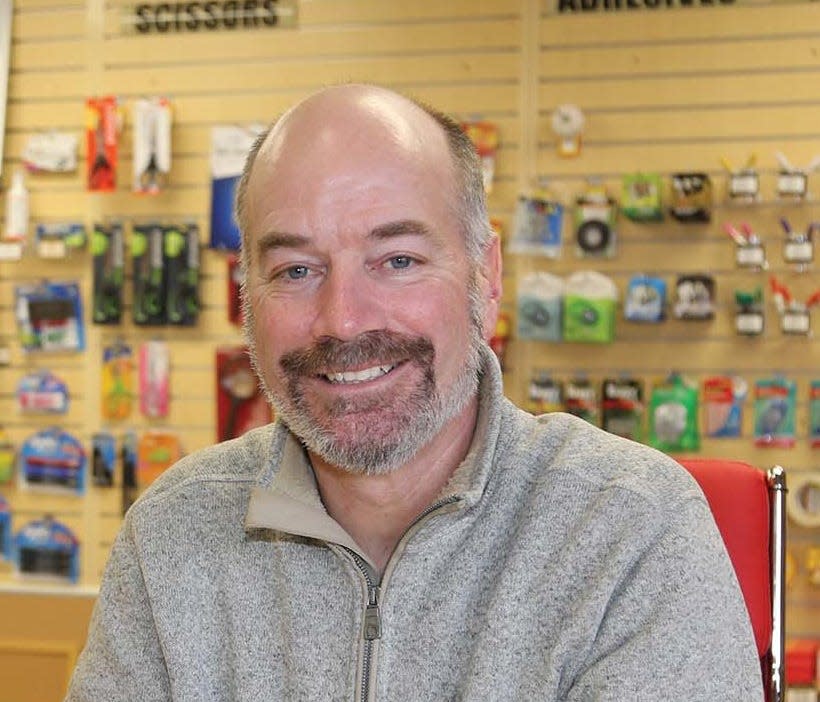 Bill Zimmerman, owner of Office Outfitters in Waupaca