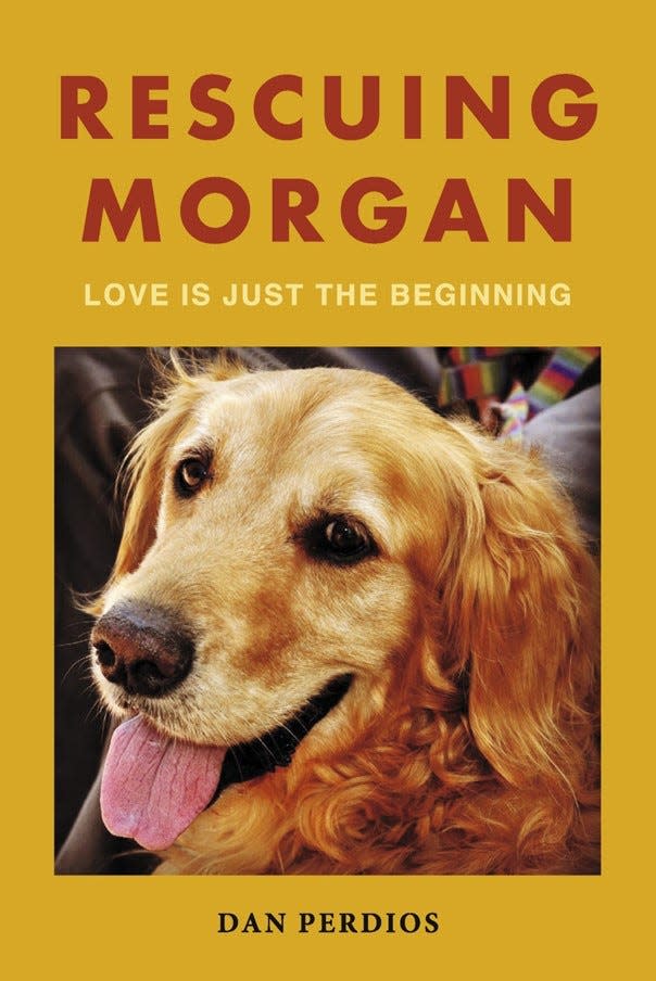 "Rescuing Morgan" tells the tale of a golden retriever whose mischievous behavior and challenging needs inspires his name: "Morgan," after the spiced rum pirate.