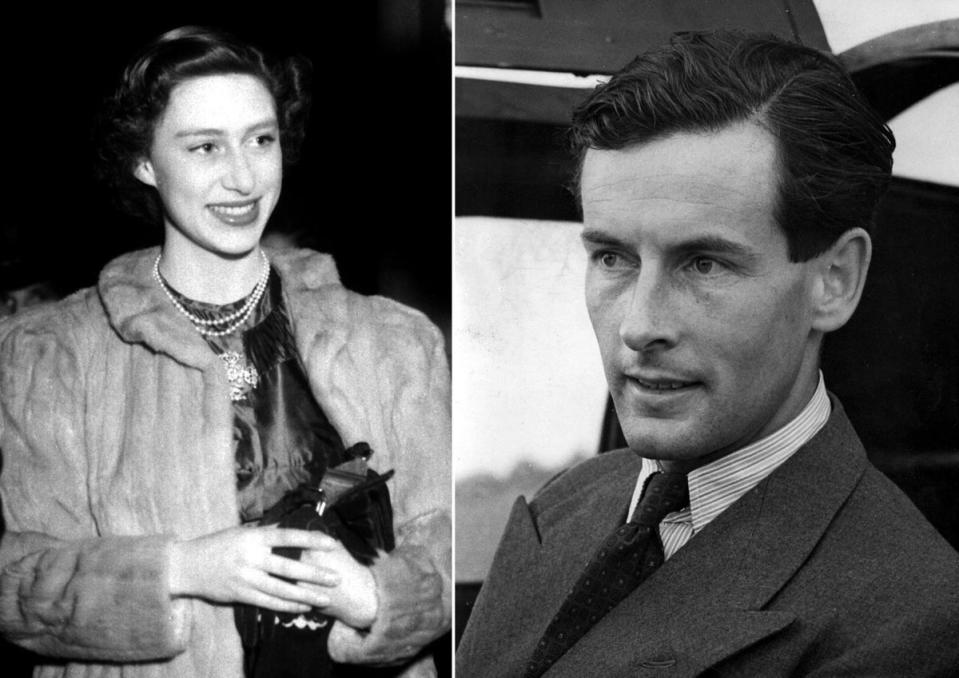 Princess Margaret and Group Captain Peter Townsend (PA Archive)