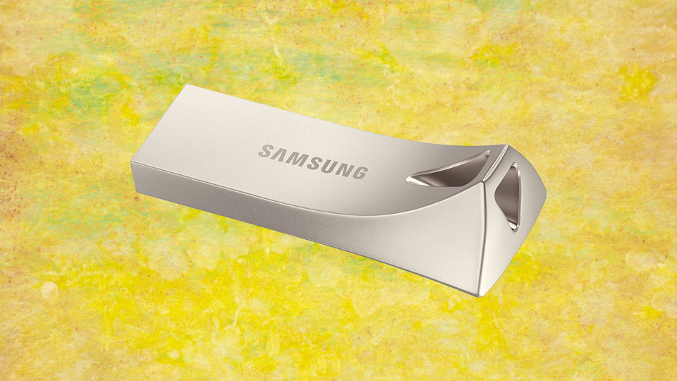 At 128GB and just $20, this Samsung Flash Drive is the best in its class, Bar none. Heh. (Photo: Amazon)