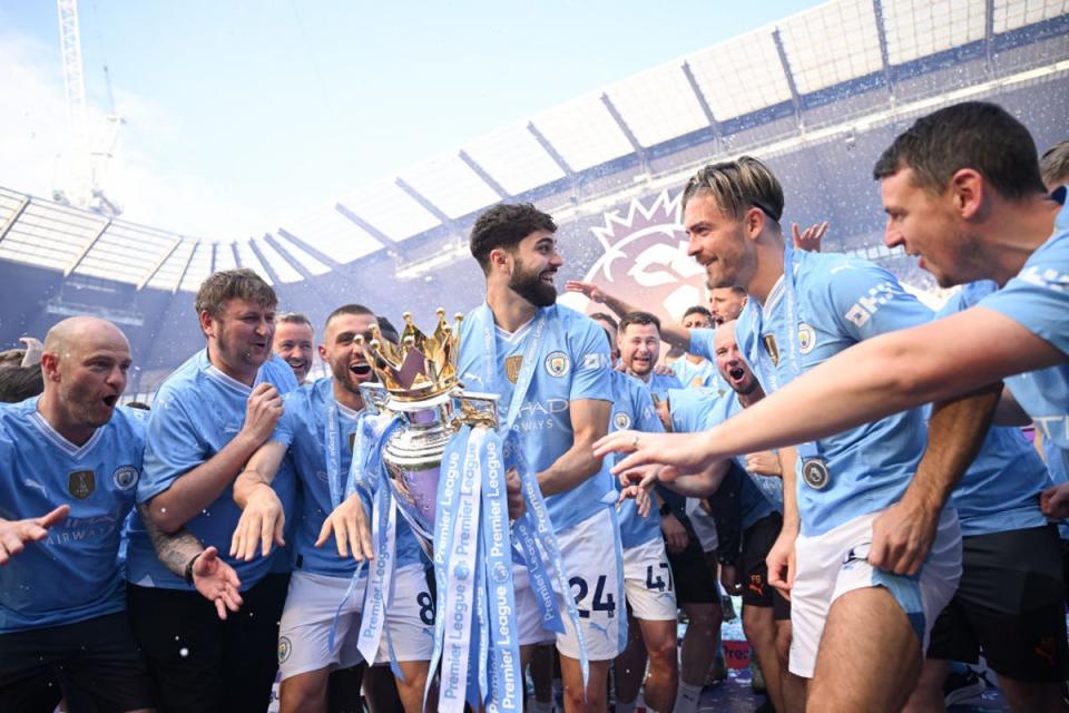 Man City won the Premier League last term (Getty Images)