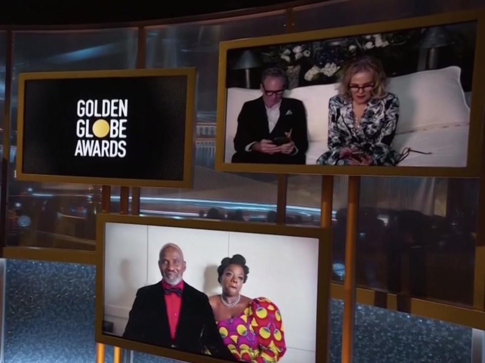 Catherine O'Hara Golden Globes NBC Golden Globes 2021 NBC 