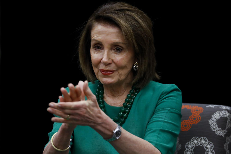 Speaker of the House Nancy Pelosi on May 24. (Photo: AP/Matt Slocum)