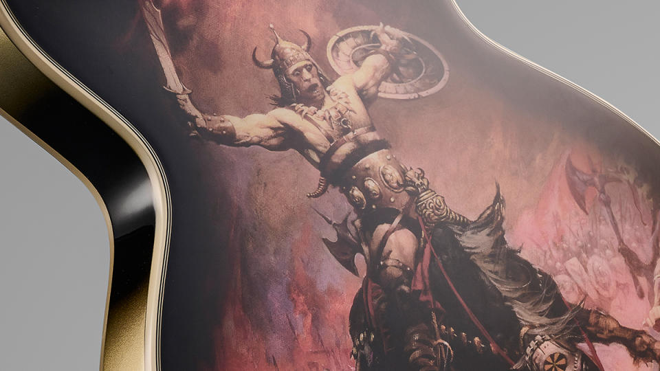 Epiphone Adam Jones Les Paul Custom Art Collection: Frazetta 