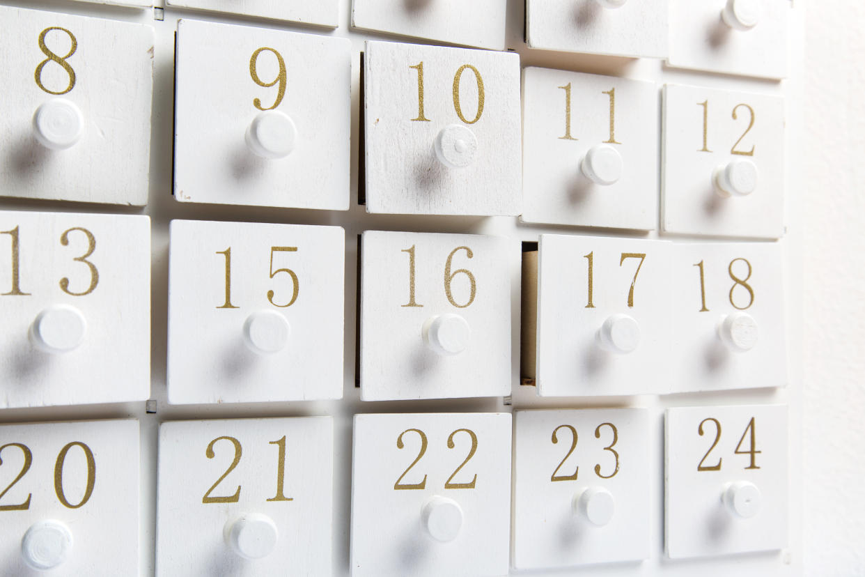 The Black Friday UK 2021 sales are bursting with great deals on big-name advent calendars for the whole family to enjoy. (Getty Images)