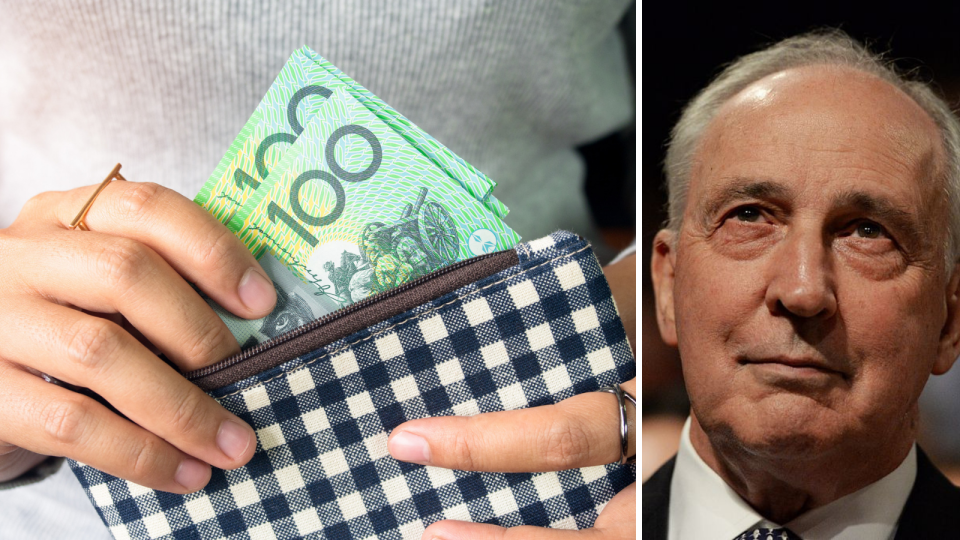 Paul Keating thinks the government is ruining superannuation. Source: Getty