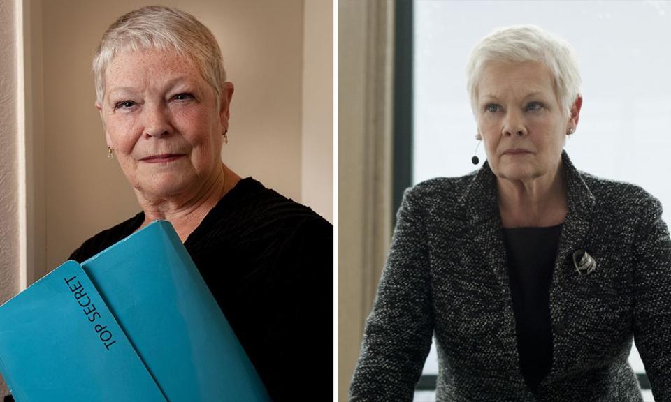 It’s… Dame Judi Dench - The real life Judi won Globes for 'Mrs. Brown’ and 'The Last Of The Blonde Bombshell’, plus has 9 more nominations.
