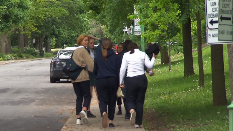 The fight to go braless: Montreal students push back against school's directive