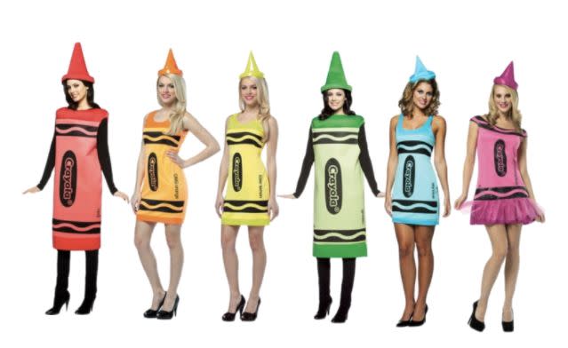 <a href="https://www.walmart.com/ip/Crayola-Adult-Costume/14705536?wmlspartner=wlpa&amp;selectedSellerId=2398&amp;adid=22222222227018567948&amp;wl0=&amp;wl1=g&amp;wl2=c&amp;wl3=43910598392&amp;wl4=pla-84285681392&amp;wl5=9073499&amp;wl6=&amp;wl7=&amp;wl8=&amp;wl9=pla&amp;wl10=113134950&amp;wl11=online&amp;wl12=14705536&amp;wl13=&amp;veh=sem" target="_blank">Shop them here</a>.&nbsp;