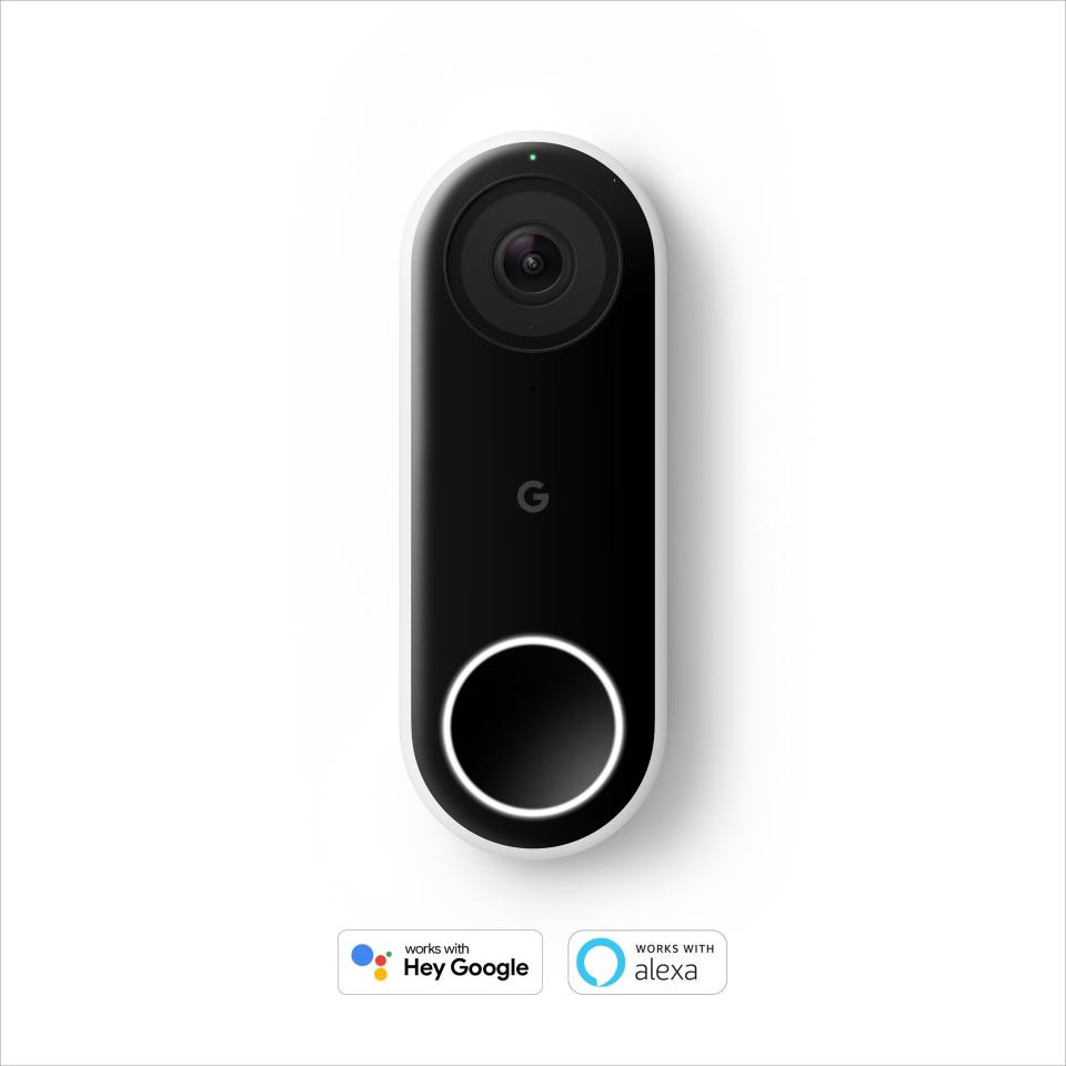 21) Google Nest Doorbell (Wired) Smart Security Camera