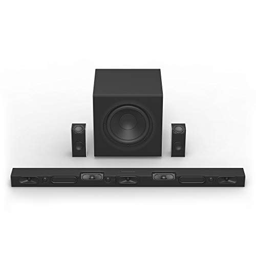 VIZIO SB46514-F6 46-Inch 5.1.4 Premium Home Theater Sound System with Dolby Atmos and Wireless Subwoofer plus Rear Surround Speakers,Black (Amazon / Amazon)