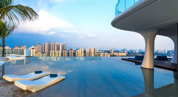 kl condo, kuala lumpur condo, infinity pool, sky pool, infinity swimming pool, infinity pool malaysia, what is infinity pool, infinity pool condo